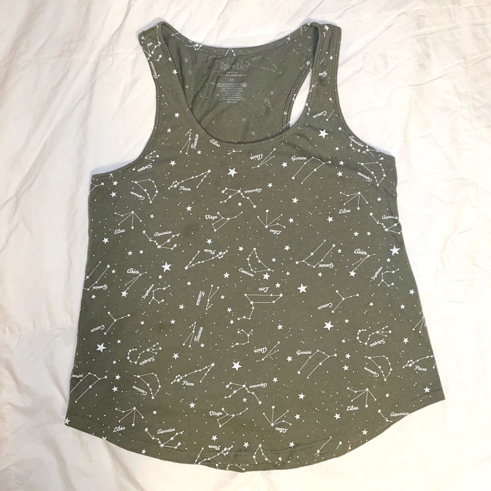 Constellation/Astrological Sign Tank - Medium